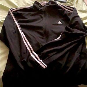 Adidas zip up track jacket